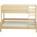 Solid pine wood bunk bed Luis