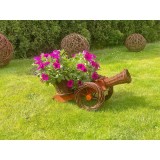 Wicker garden canon