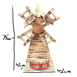 Wooden Garden Windmill